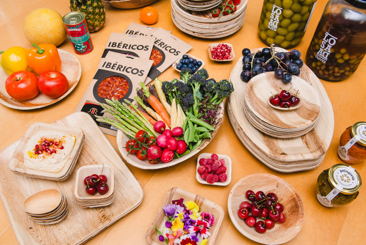 Palm Leaf Plates and Bowls