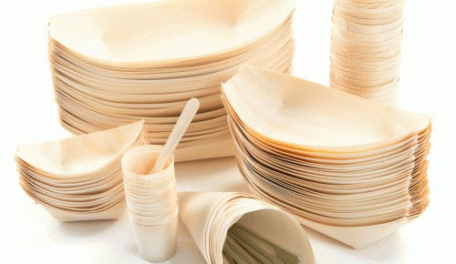 Wooden Boats, Cups and Cones