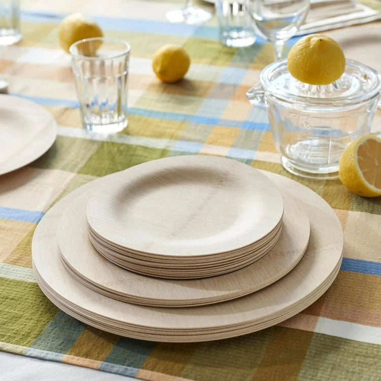 Reusable Organic Bamboo Plates