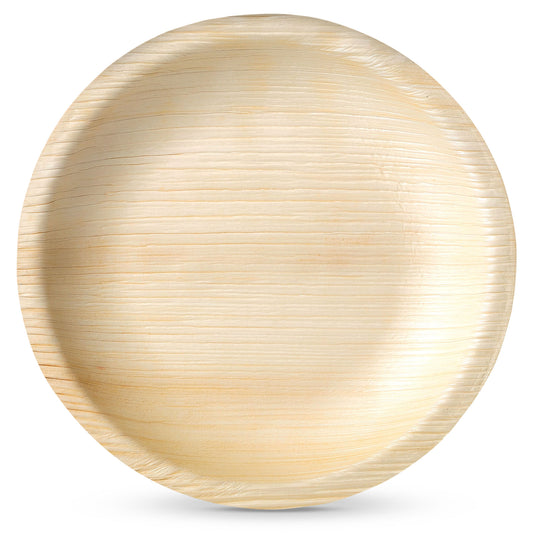 Small 18cm (7") Round Palm Leaf Plates