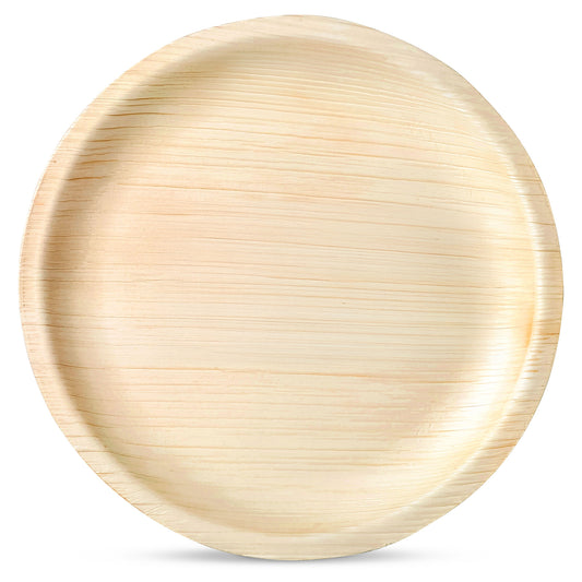 Large 23cm (9") Round Palm Leaf Plates