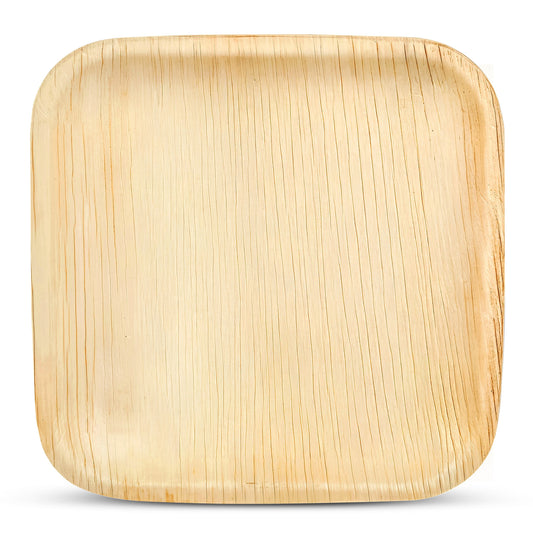 Small 15cm (6") Square Palm Leaf Plates