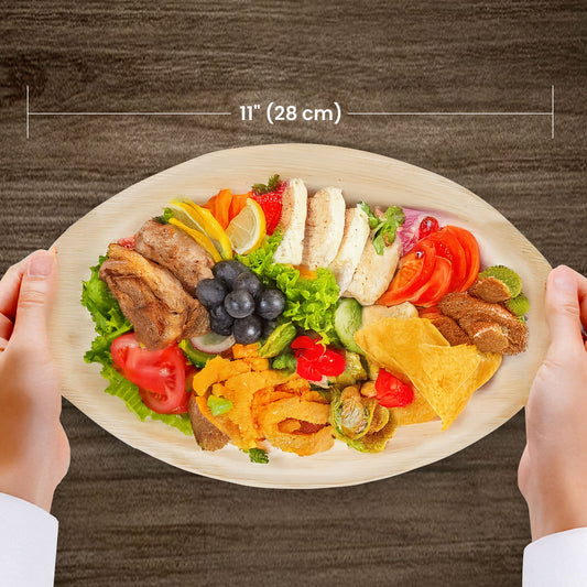 Medium 11" x 7" Disposable Serving Trays