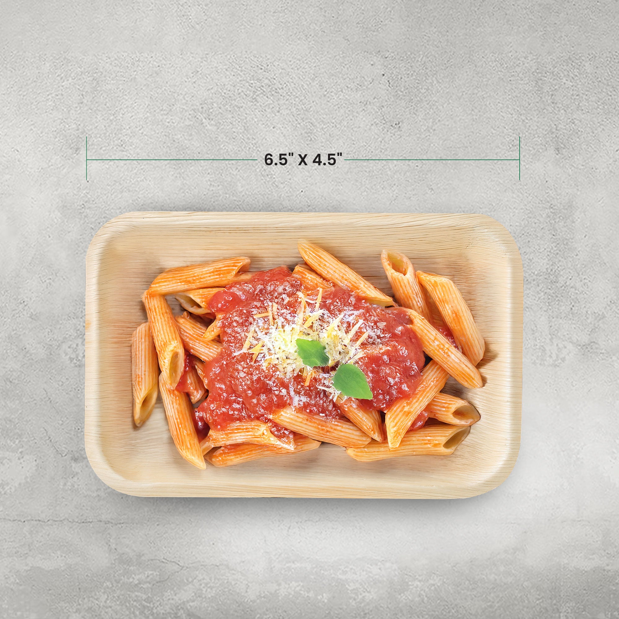 Small 6.5" x 4.5" Rectangle Disposable Trays
