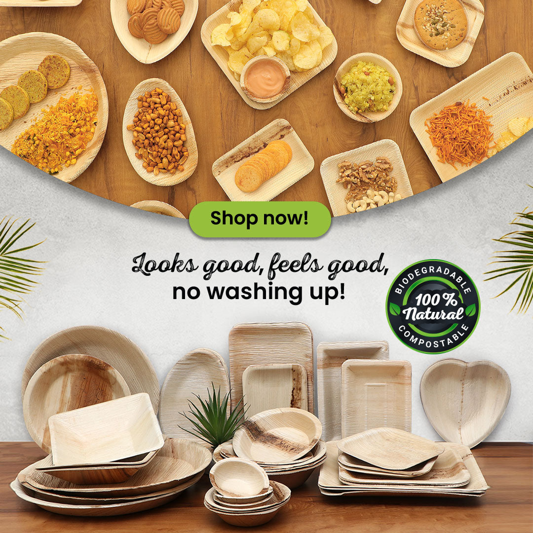 Large 14" x 10" Round Oval Disposable Serving Trays