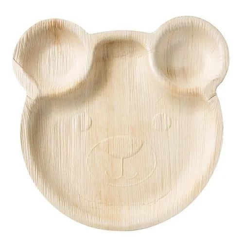 Palm Leaf 9" Teddy Bear Plate - Case of 100
