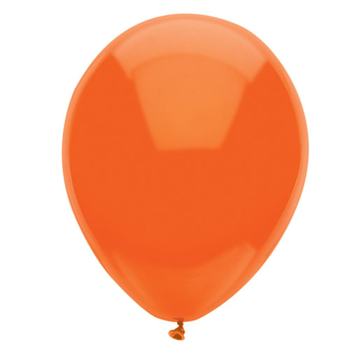 Biodegradable Balloons: Orange (100 pack)