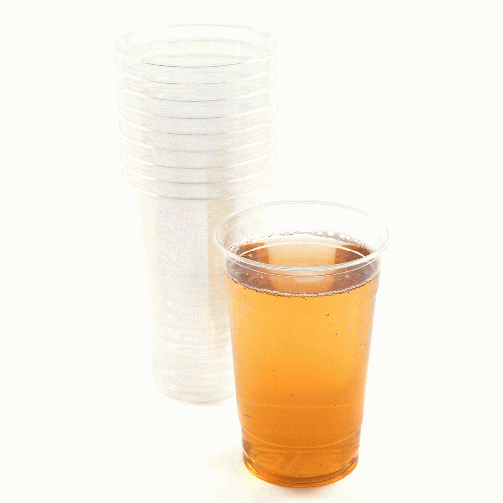 Compostable Party Cups: 20oz (Pint) - 50 Pack