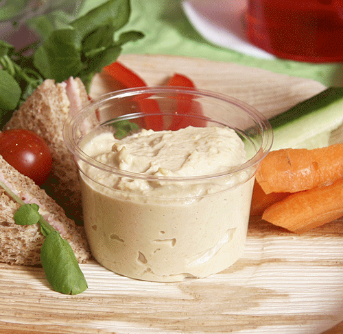 Compostable LID for 8/12/16oz Deli Pot - Pack of 50