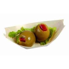 Disposable Wooden Boat - Small 12cm Pack of 50