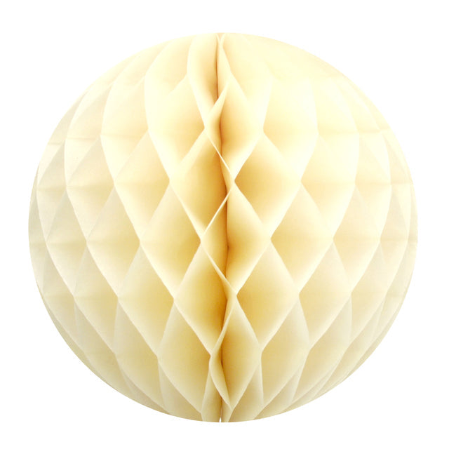 Honeycomb Ball 30cm - Ivory