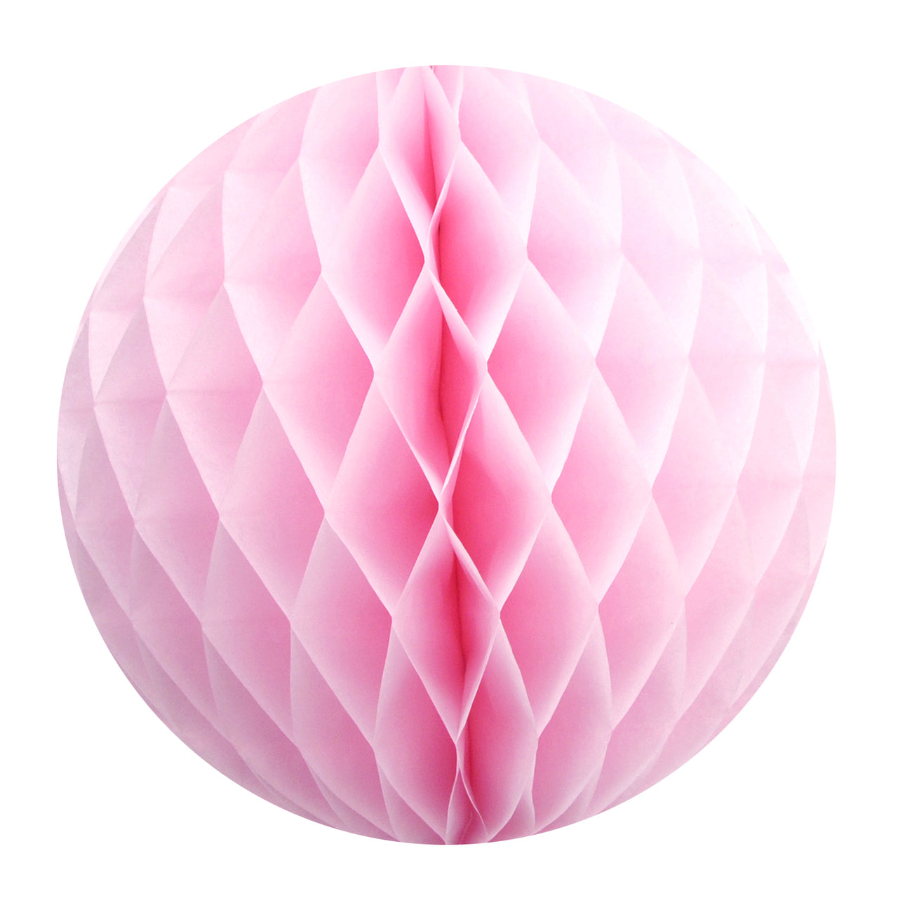 Honeycomb Ball 30cm - Pale Pink