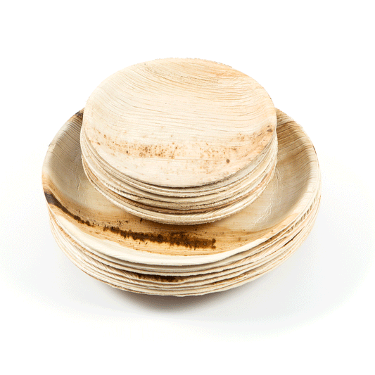 Palm Leaf 10" Round Plate