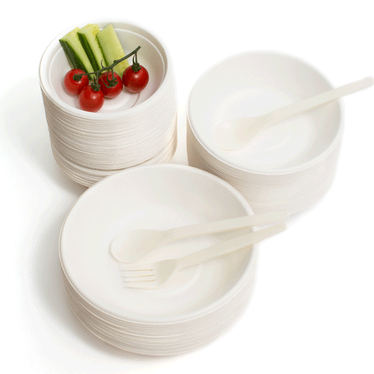 Sugar Cane Bowls - 680ml - 50 Pack