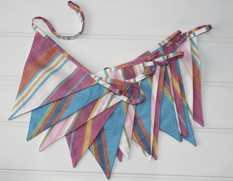 Summer Striped Bunting