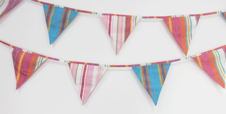 Summer Striped Bunting