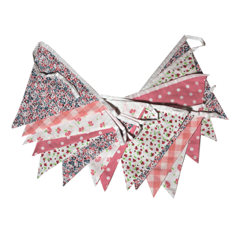 Vintage Floral Bunting