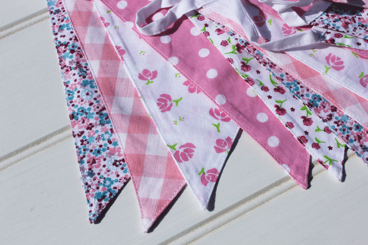 Vintage Floral Bunting