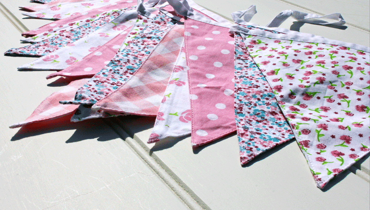 Vintage Floral Bunting