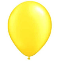 Biodegradable Balloons: Yellow (10 pack)