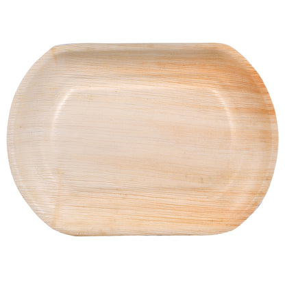 Large 14" x 10" Round Oval Disposable Serving Trays
