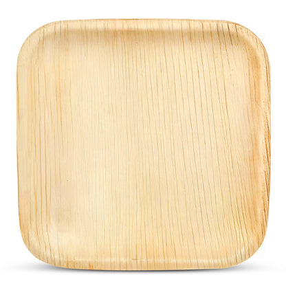 Small 18cm (7") Square Palm Leaf Plates