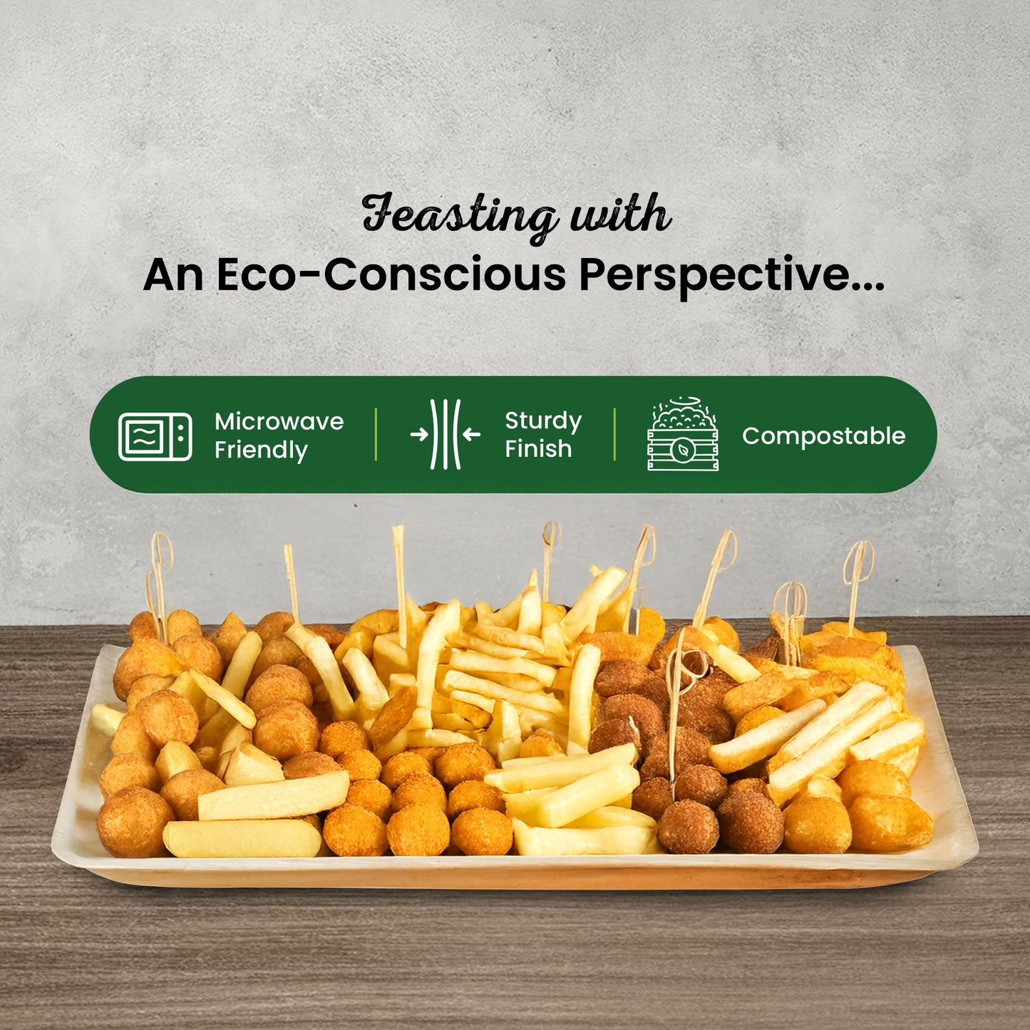 Large 14" x 10" Rectangle Disposable Trays