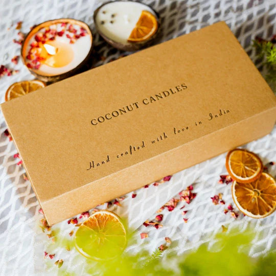 Coconut Candles Gift set