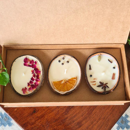 Coconut Candles Gift set