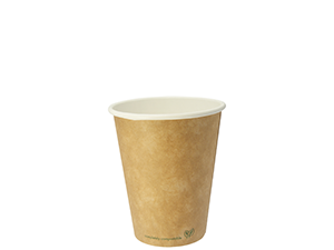 12oz Brown Kraft Hot Cup - Case of 1000