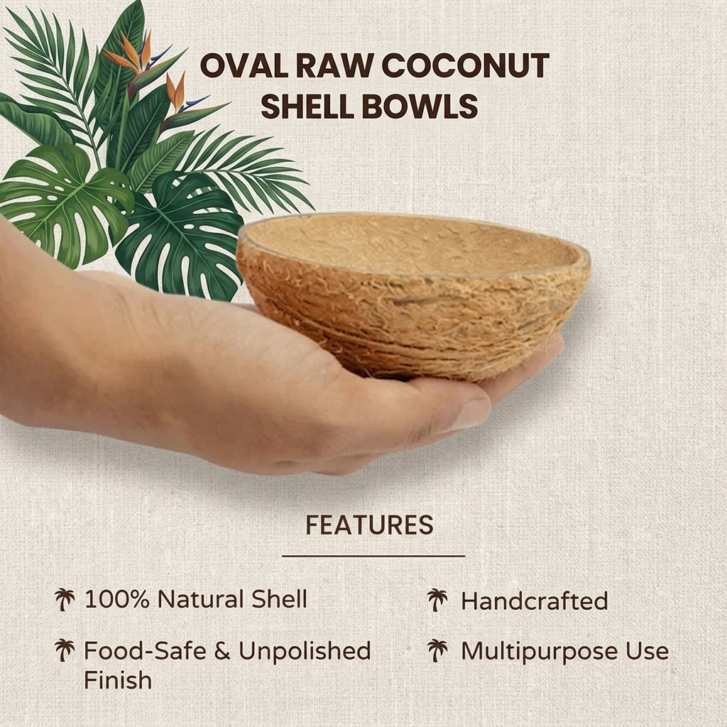 Raw Coconut Bowl With Husk 200ml