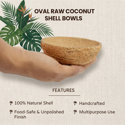 Raw Coconut Bowl With Husk 200ml