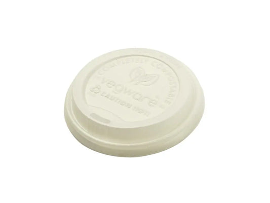 CPLA Hot Cup Lid 89mm - Fits 12oz Cup Case of 1000