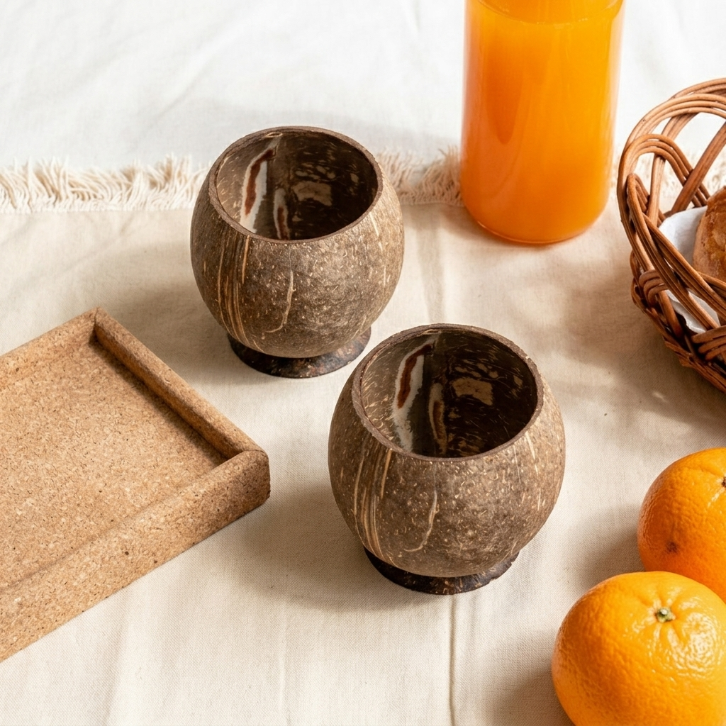 300-350ml Natural Coconut Cup