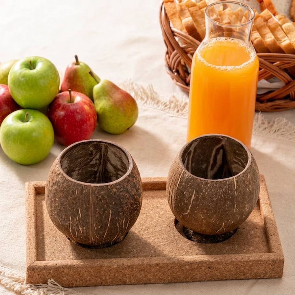 300-350ml Natural Coconut Cup