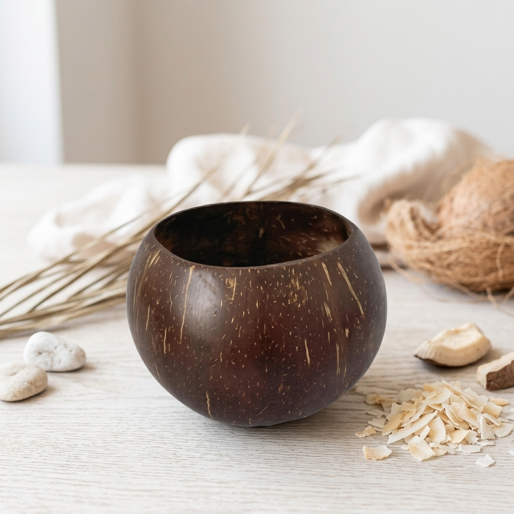 400ml Fully Polished Coconut Bowl