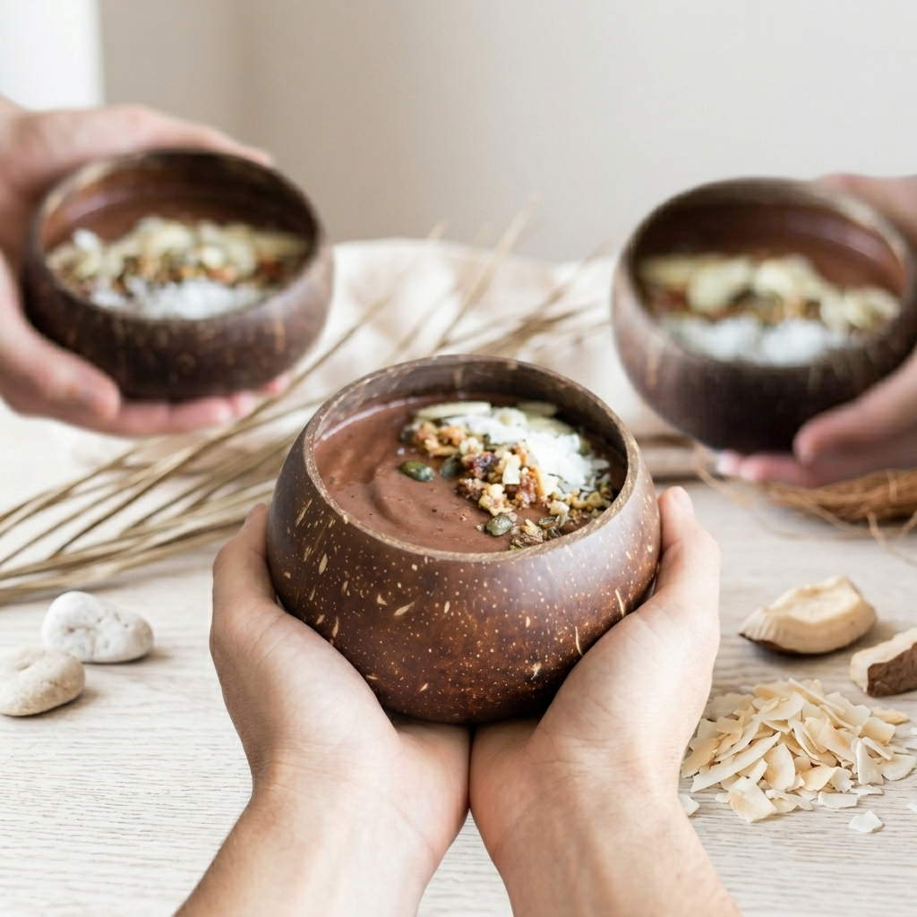 400ml Fully Polished Coconut Bowl