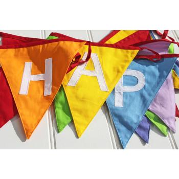 Multi-Colour Birthday Bunting