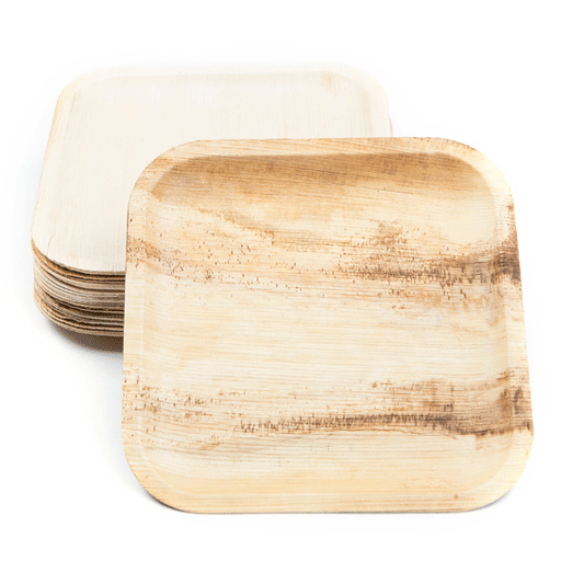 Palm Leaf 10" Square Plate