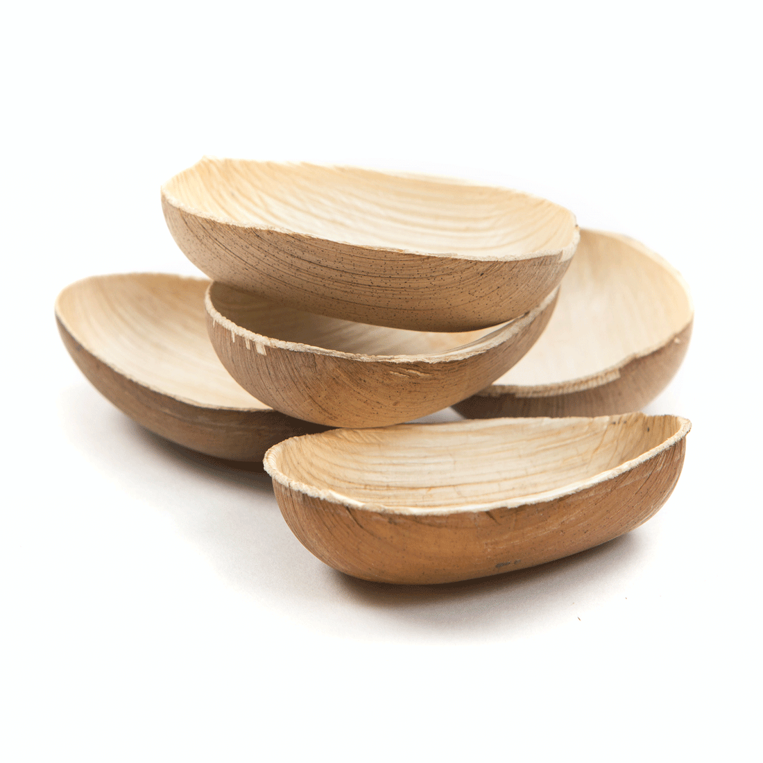 Extra Small Palm Leaf 3" Mini Egg Bowl