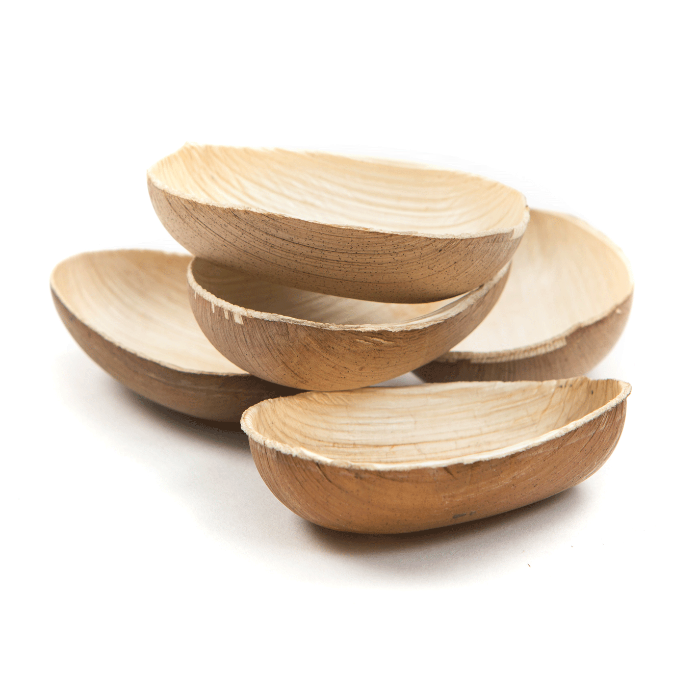 Extra Small Palm Leaf 3" Mini Egg Bowl