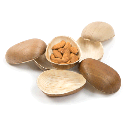 Palm Leaf 3" Mini Egg Bowl