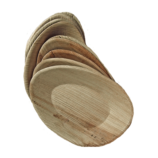 Palm Leaf 6.5" Egg Side Plate