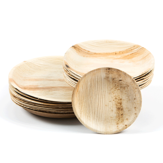 Palm Leaf 7" Round Side Plate