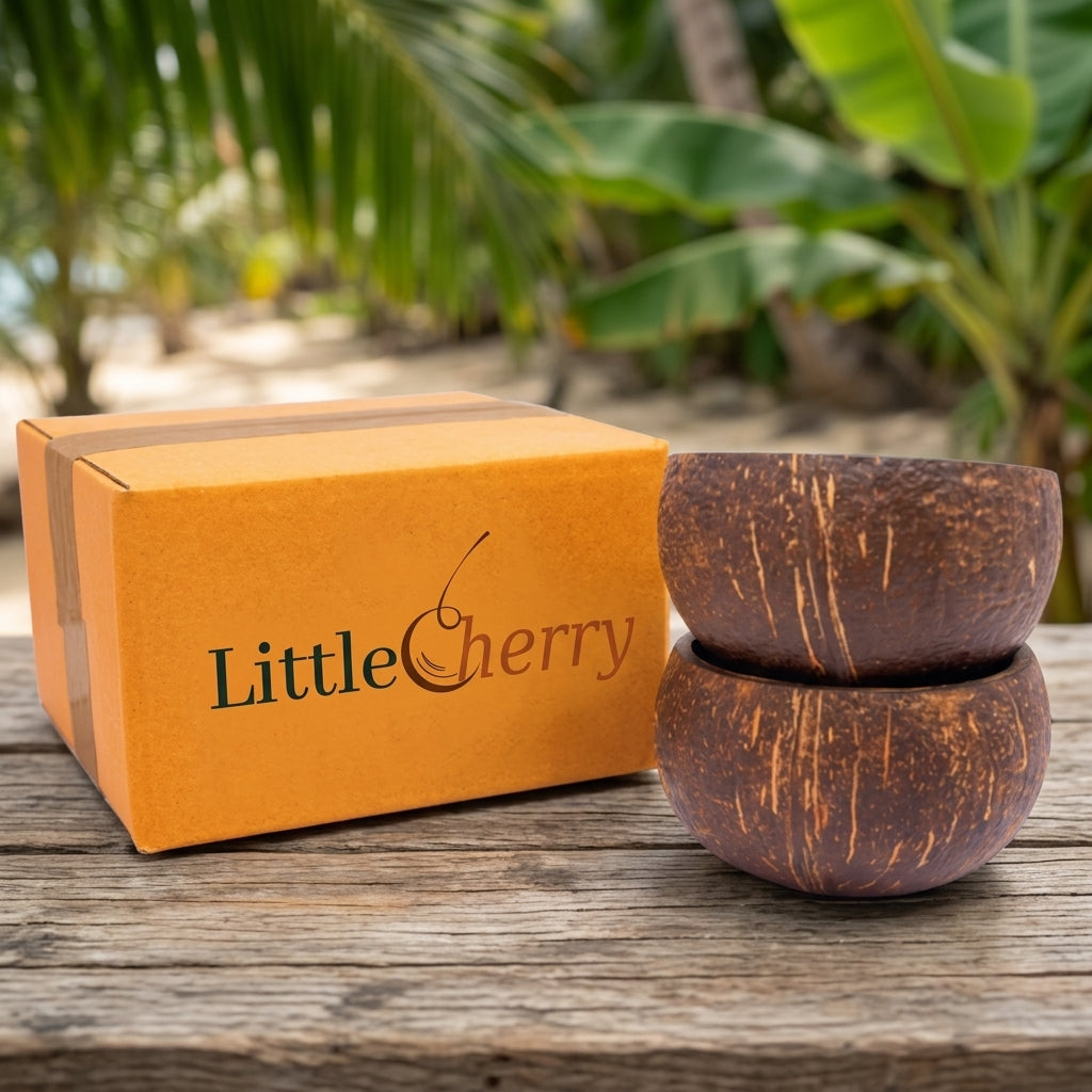 400ml Textured Polished Coconut Bowls