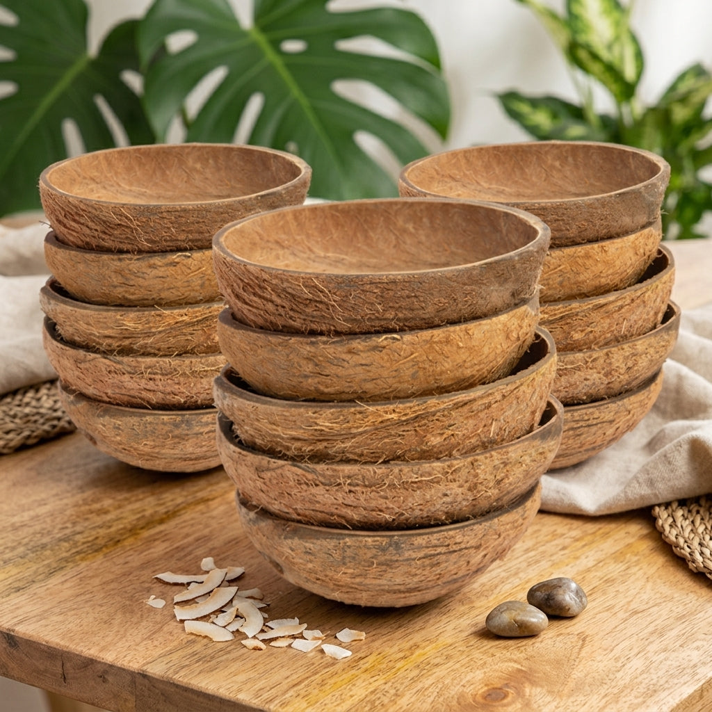 Raw Coconut Bowl With Husk 200ml