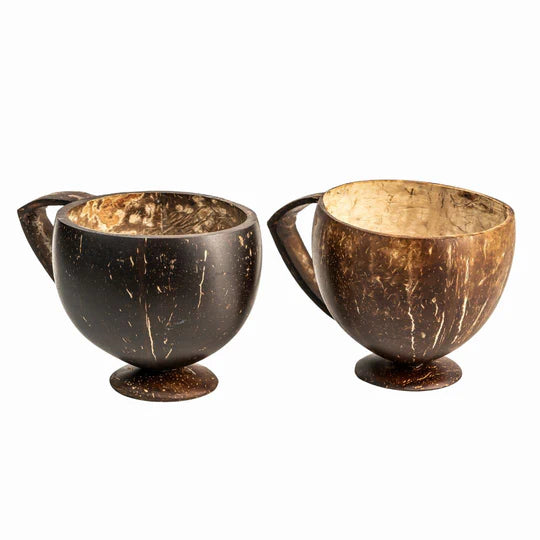 Coconut Tea Cup With Handle 200ml