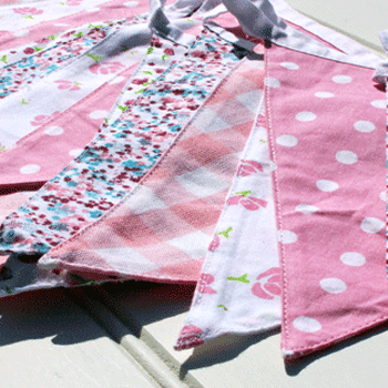 Vintage Floral Bunting