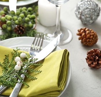 Make Christmas Green with Luxury Party Supplies