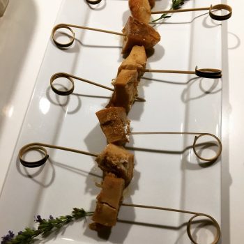 Bamboo skewers for canapes